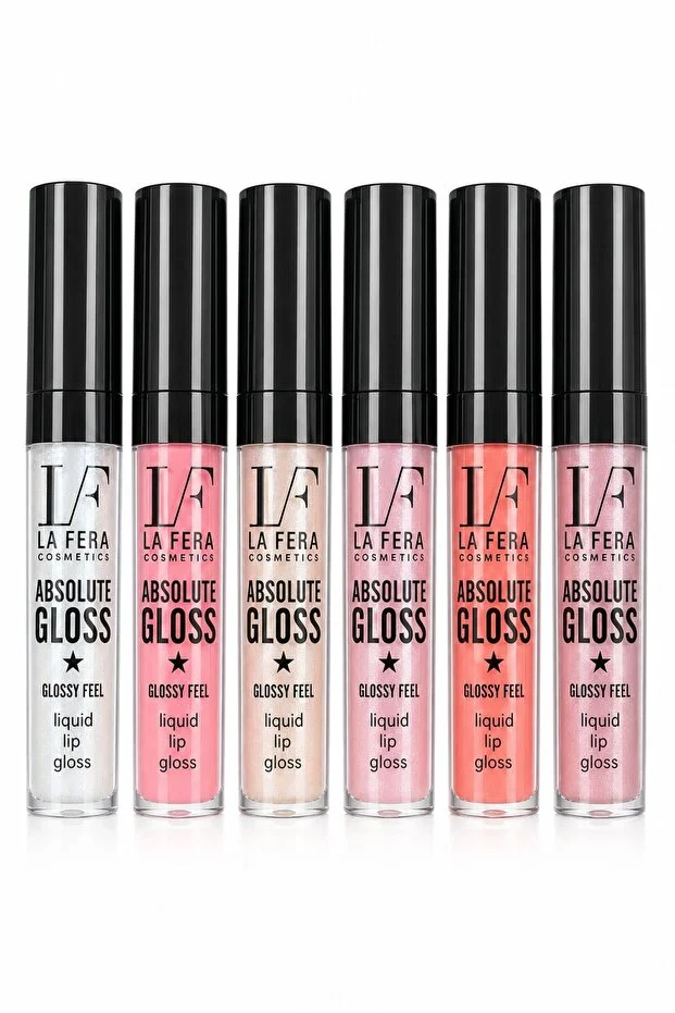 Doğal Işıltı Veren Lip Gloss 6'lı Set